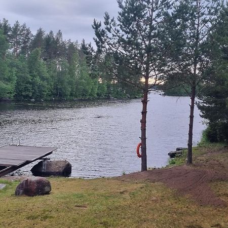 Viihtyisae Hirsimoekki Jaerven Rannalla Siikainen Exteriör bild