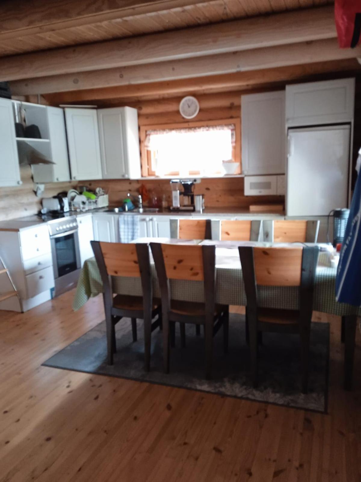 Viihtyisae Hirsimoekki Jaerven Rannalla Siikainen Exteriör bild